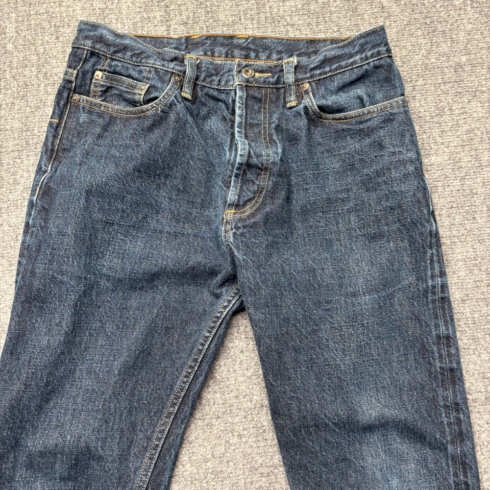 3sixteen Selvedge Jeans Mens 31 (Fits 29x27) Narrow Taper NT-100xk Short King - Picture 10 of 13